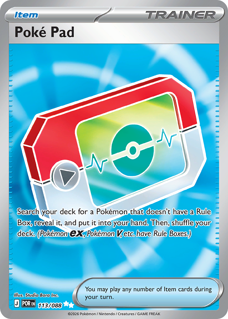 Poké Pad 113/88 Perfect Order