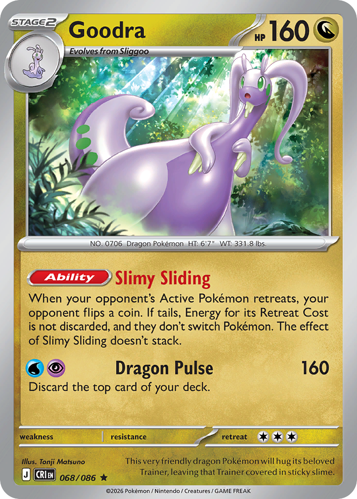 Goodra 68/86 Chaos Rising