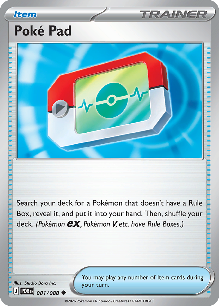 Poké Pad 81/88 Perfect Order