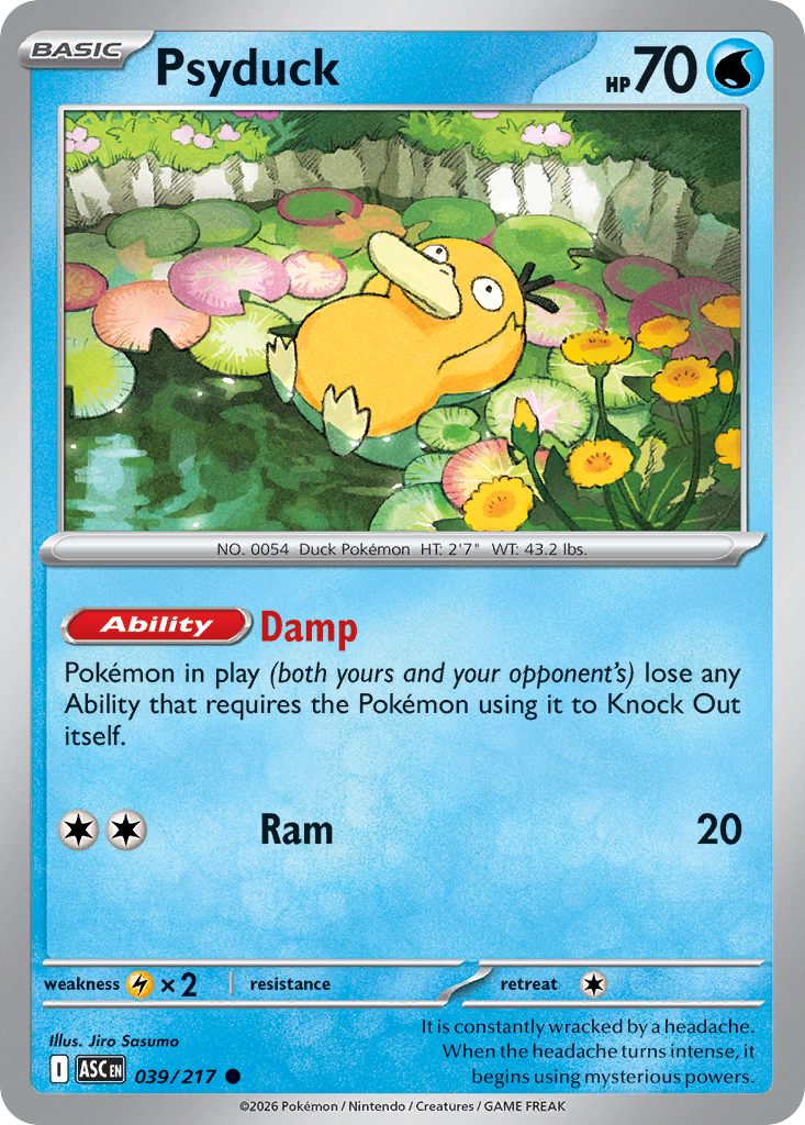 Psyduck 39/217 Ascended Heroes