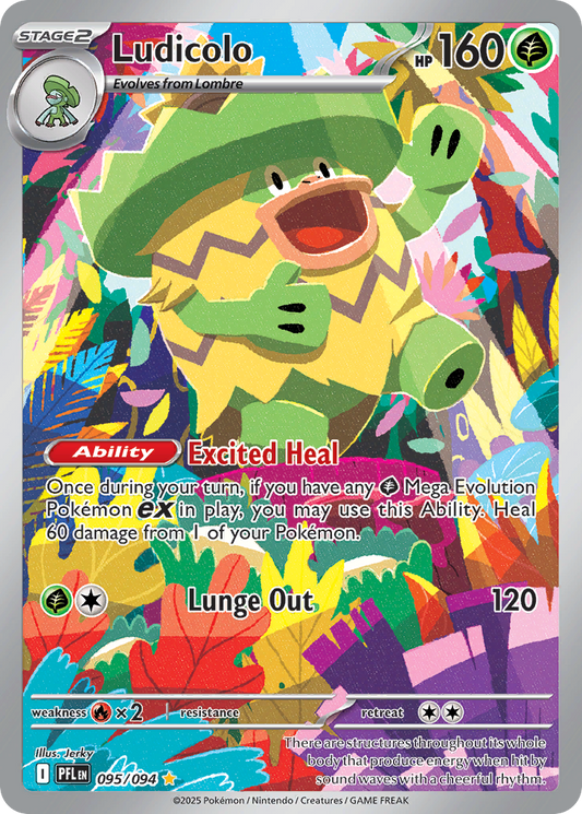 Ludicolo 95/94 Phantasmal Flames