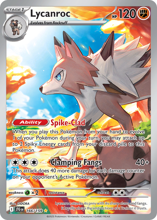 Lycanroc 166/159 Journey Together