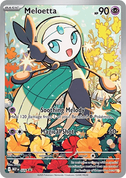 Meloetta 26/0 Mega Evolution Black Star Promos