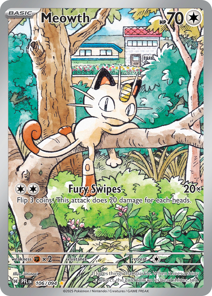 Meowth 106/94 Phantasmal Flames