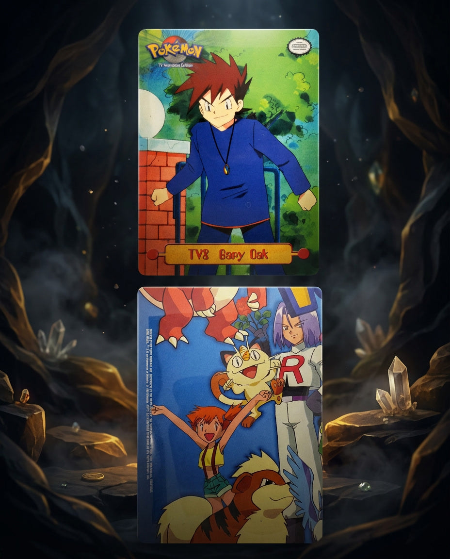 Gary Oak TV8 | Topps Pokémon Series 1 (1999)
