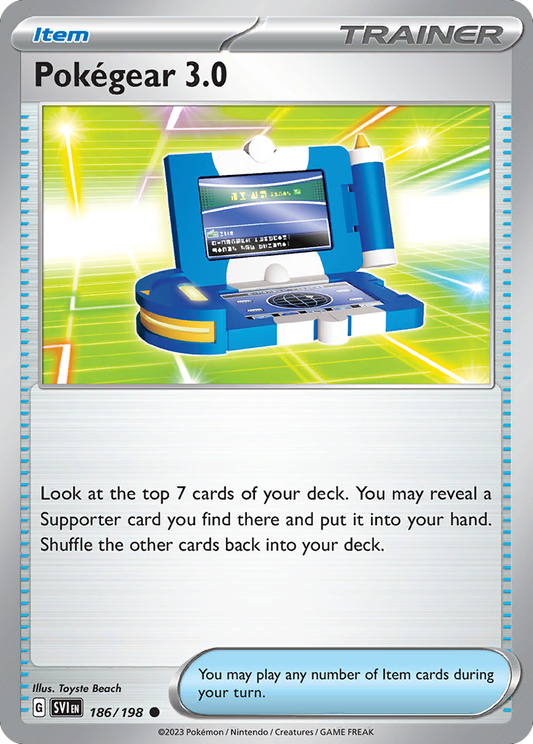 Pokégear 3.0 186/198 Scarlet & Violet
