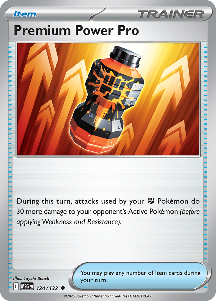 Premium Power Pro 124/132 Mega Evolution