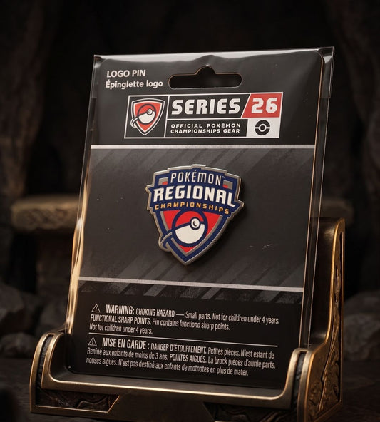 Pin Oficial Pokémon - Series 26 Regional Championship