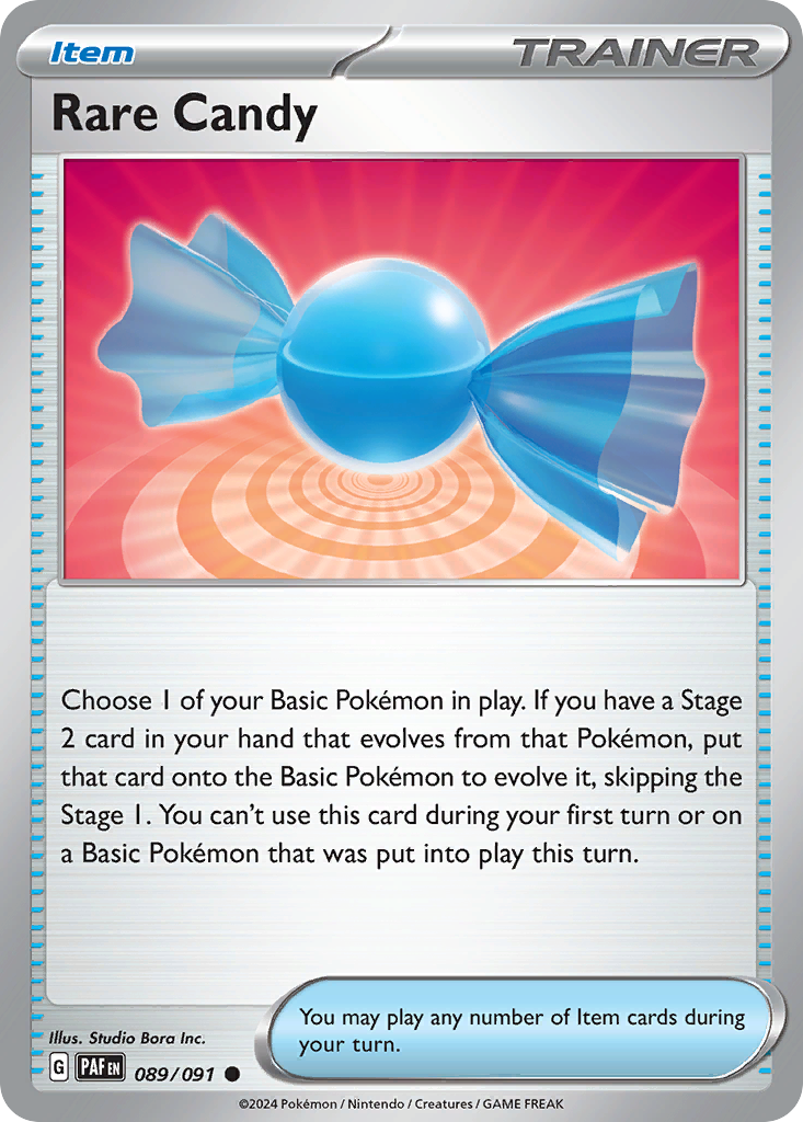 Rare Candy 89/91 Paldean Fates