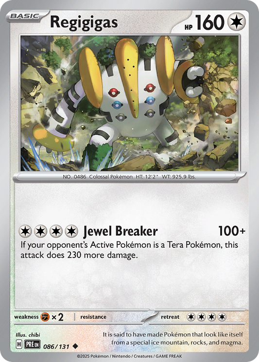 Regigigas 86/131 Prismatic Evolutions
