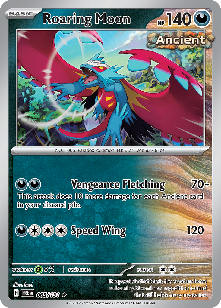 Roaring Moon 65/131 Prismatic Evolutions