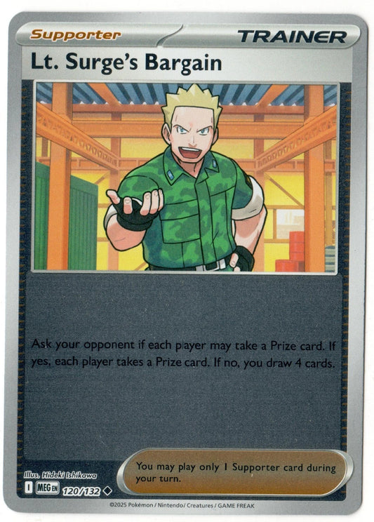 Lt. Surge's Bargain 120/132 Mega Evolution