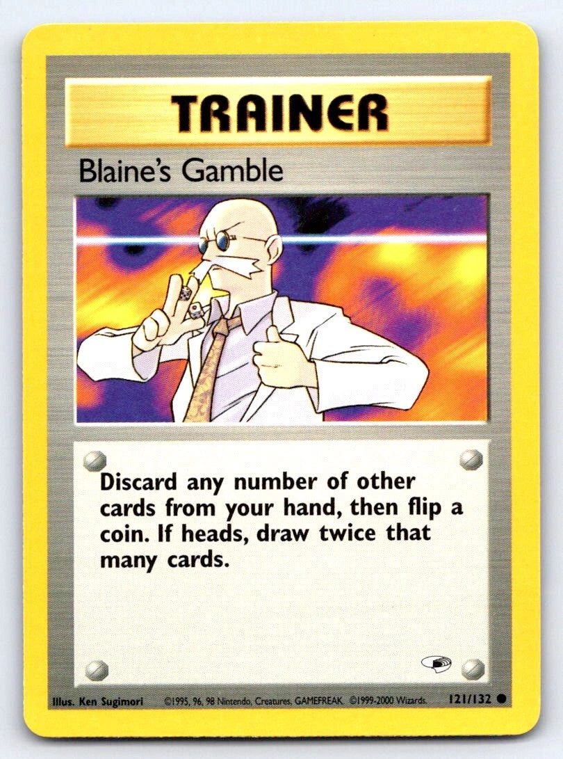 Blaine's Gamble 121/132 Gym Heroes