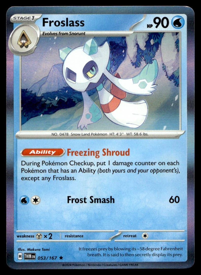 Froslass 53/167 Twilight Masquerade