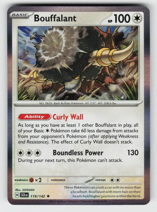Bouffalant 119/142 Stellar Crown