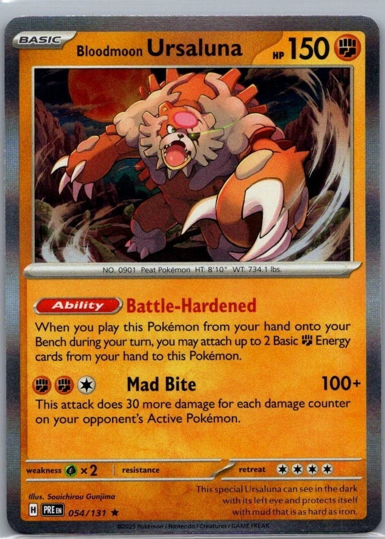 Bloodmoon Ursaluna 54/131 Prismatic Evolutions