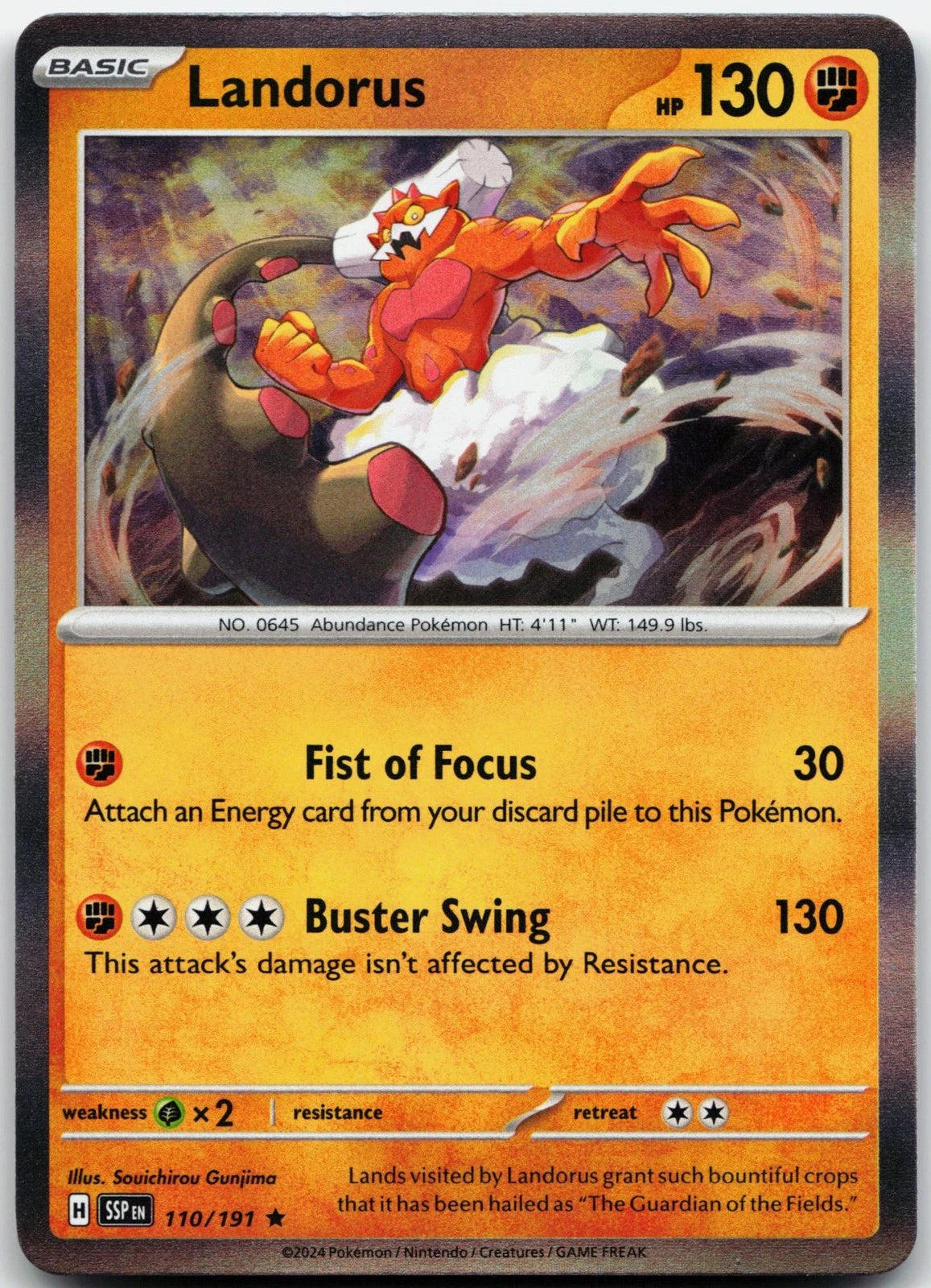 Landorus 110/191 Surging Sparks