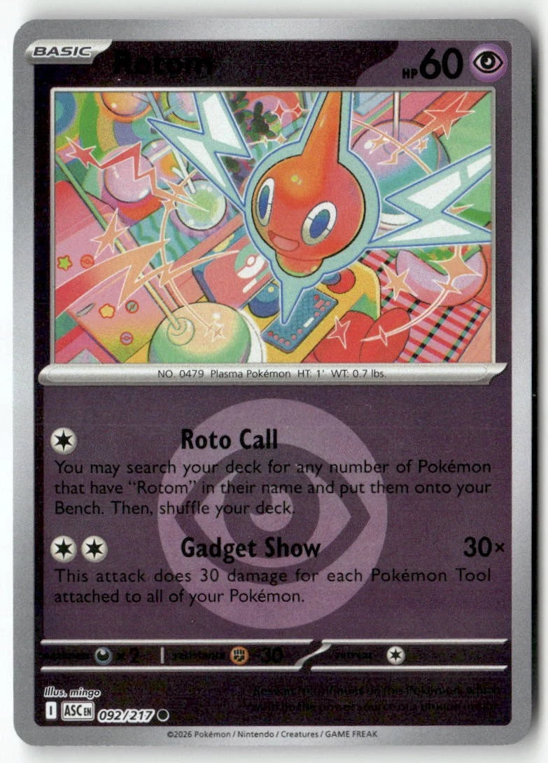 Rotom 92/217 Ascended Heroes