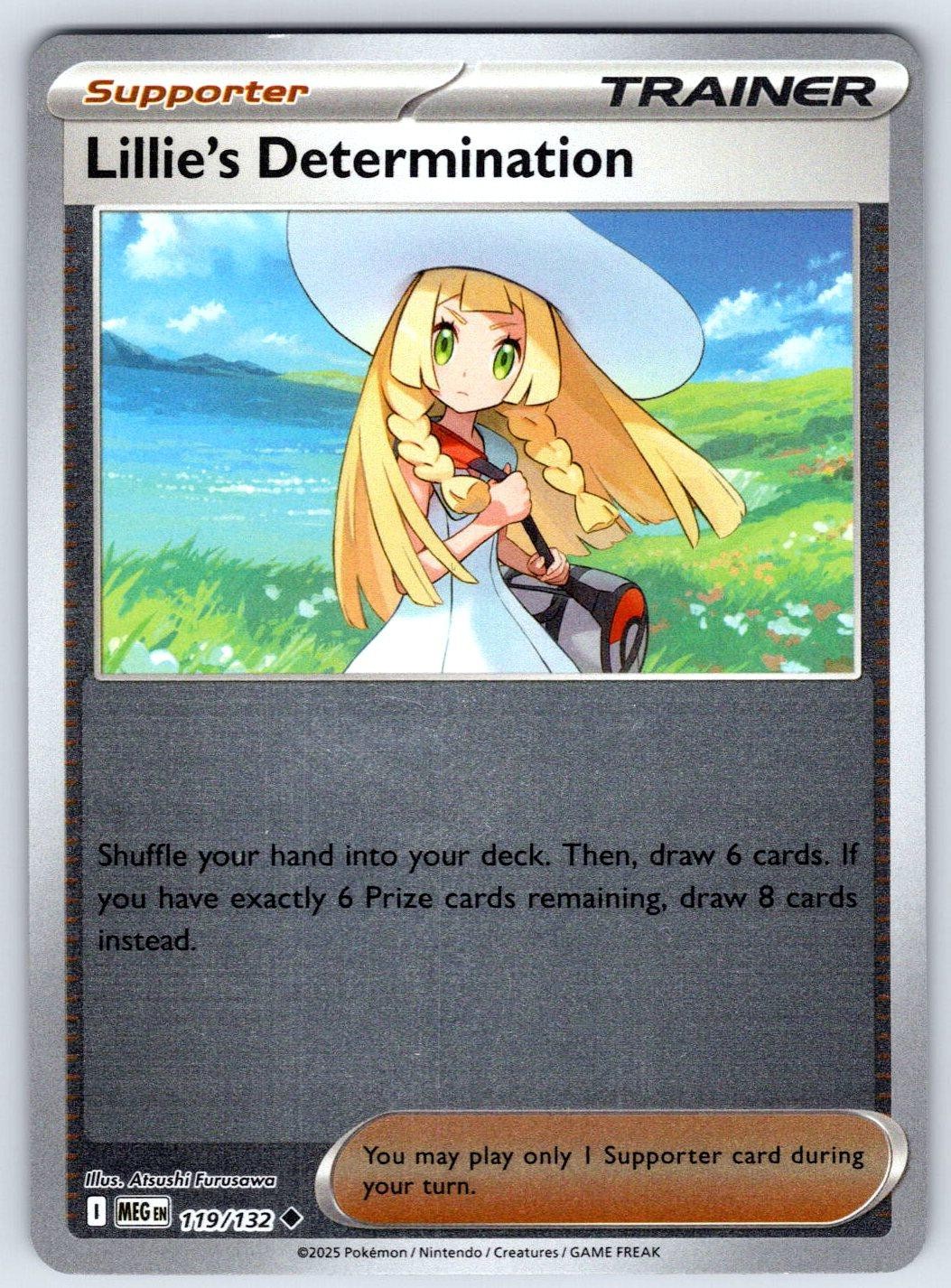 Lillie's Determination 119/132 Mega Evolution
