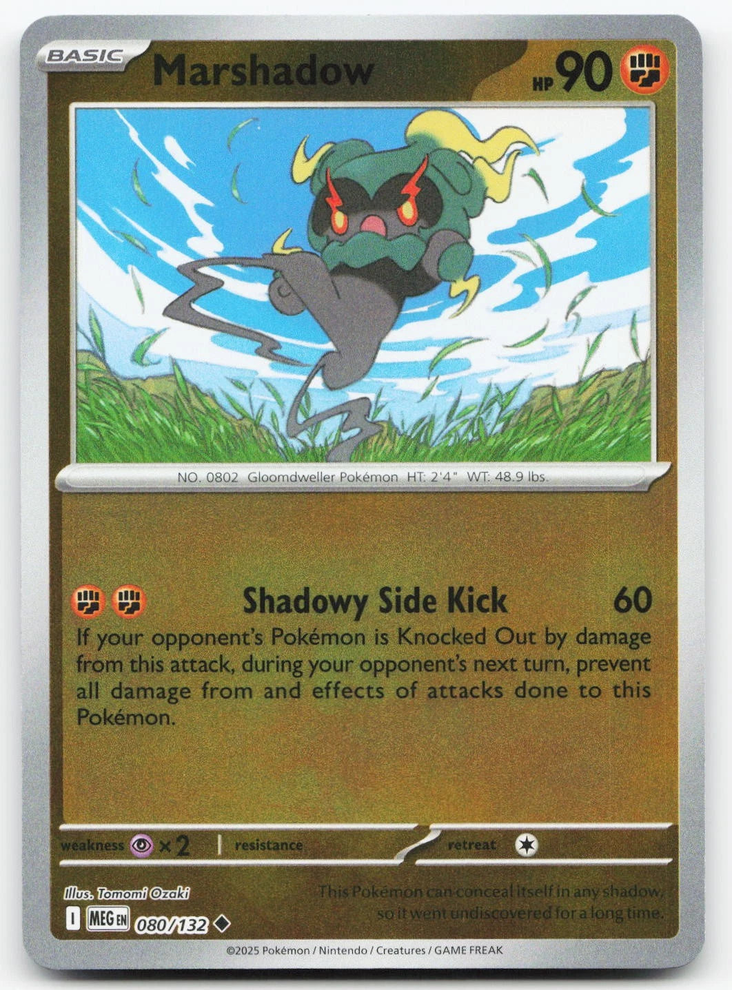 Marshadow 80/132 Mega Evolution
