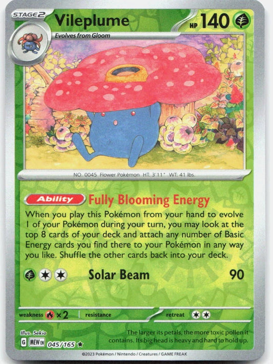 Vileplume 45/165 151
