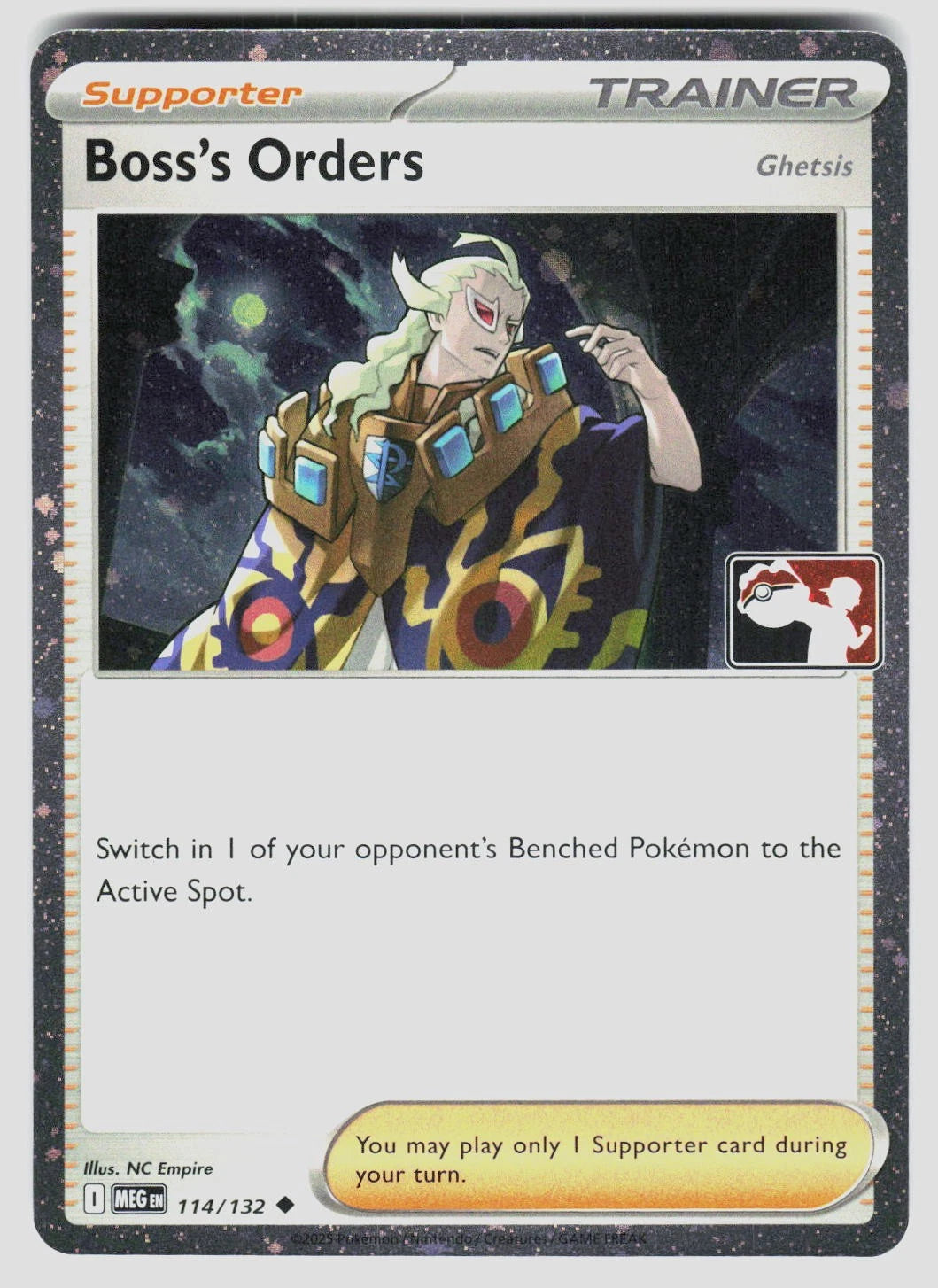 Boss's Orders (Ghetsis) 172/193 Paldea Evolved