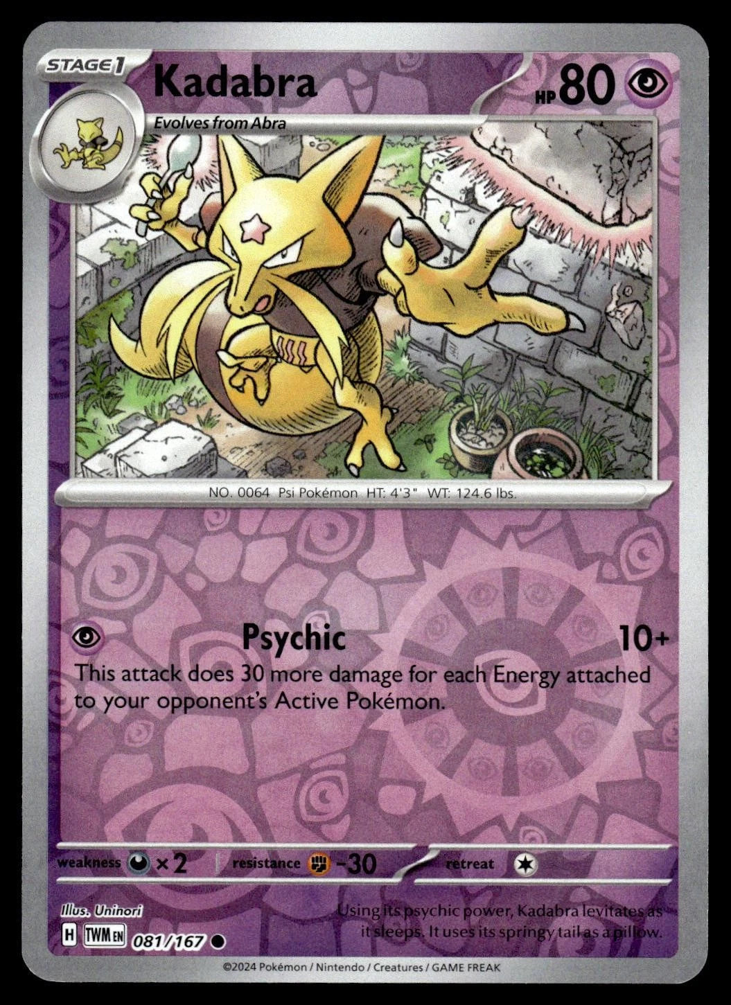 Kadabra 81/167 Twilight Masquerade