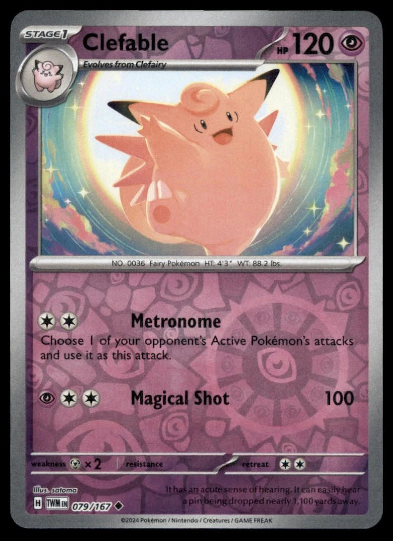 Clefable 79/167 Twilight Masquerade
