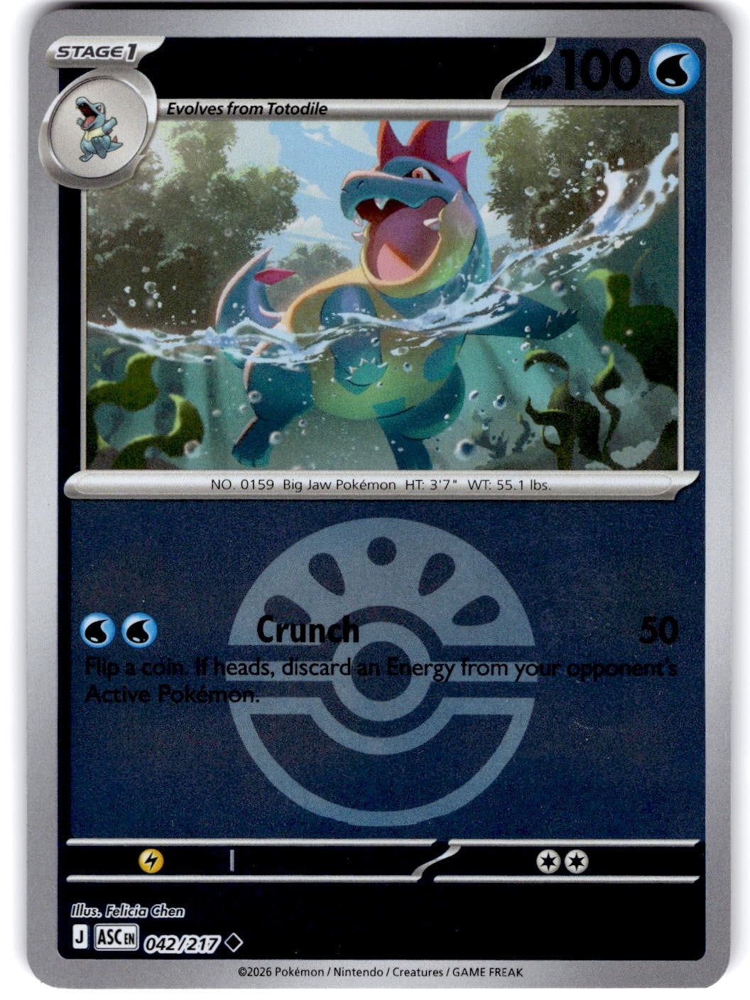Croconaw 42/217 Ascended Heroes