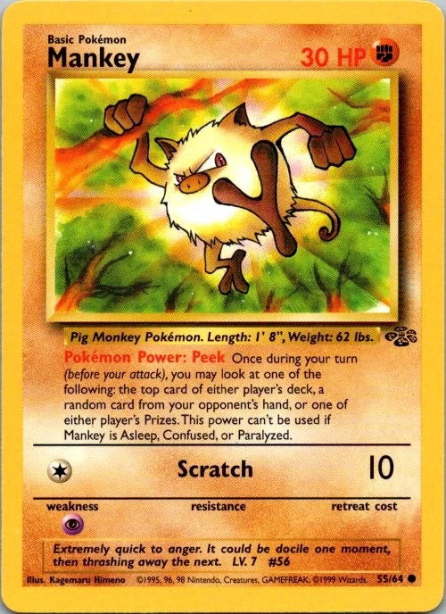Mankey 55/64 Jungle