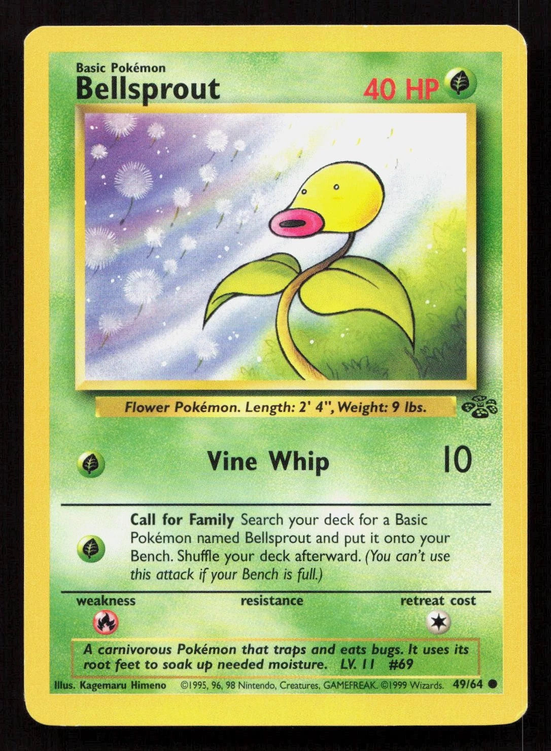 Bellsprout 49/64 Jungle