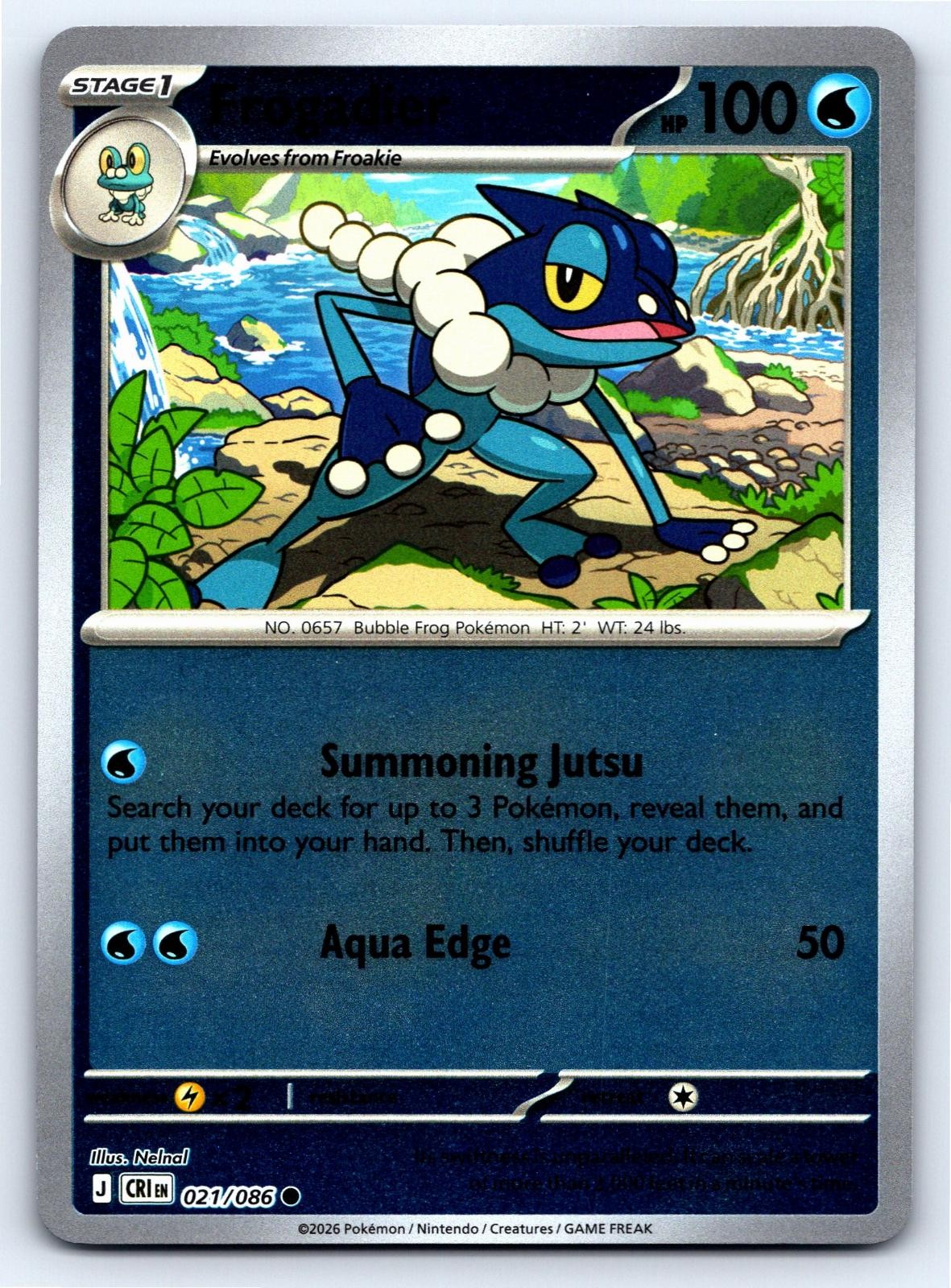 Frogadier 21/86 Chaos Rising