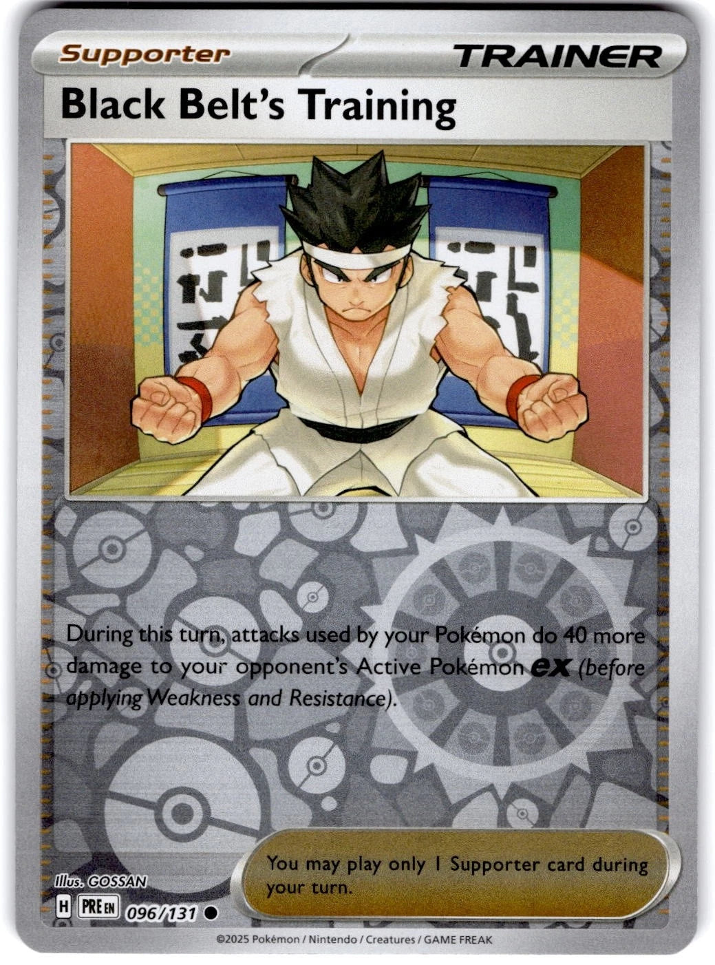 Black Belt's Training 96/131 Prismatic Evolutions