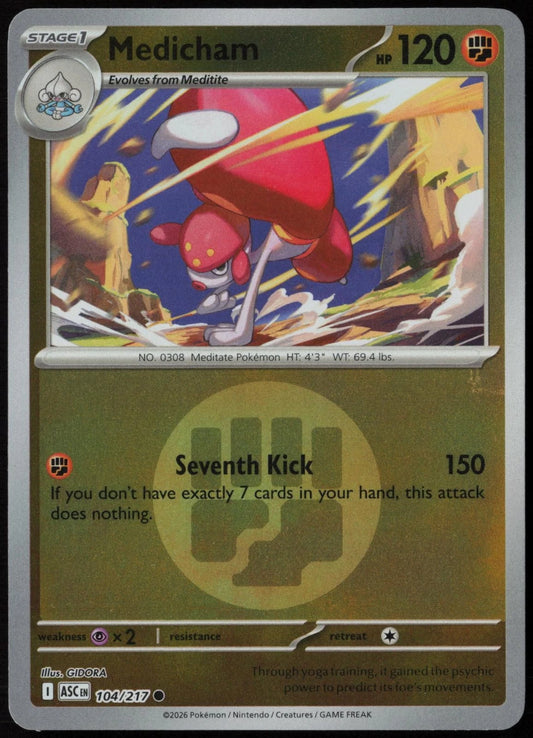 Medicham 104/217 Ascended Heroes