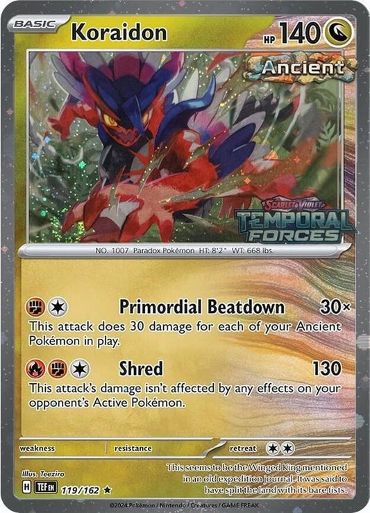 Koraidon 119/162 Temporal Forces