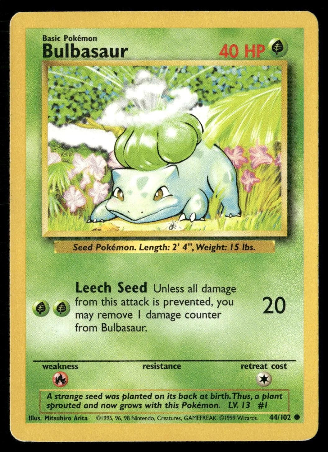 Bulbasaur 44/102 Base