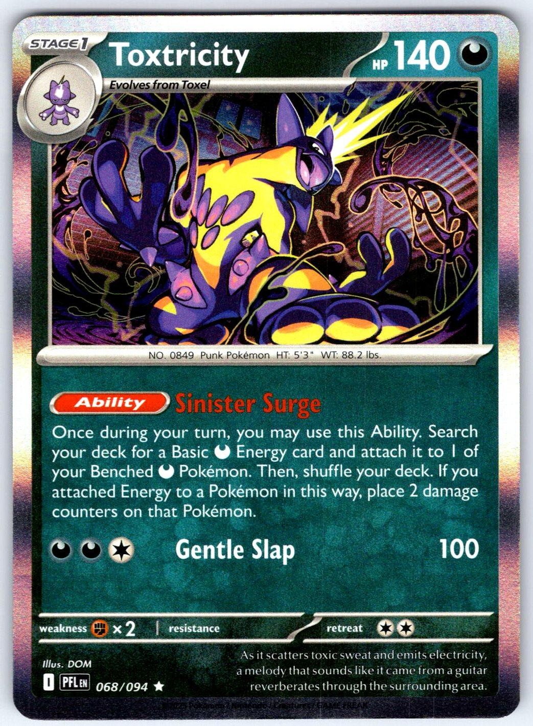 Toxtricity 68/94 Phantasmal Flames