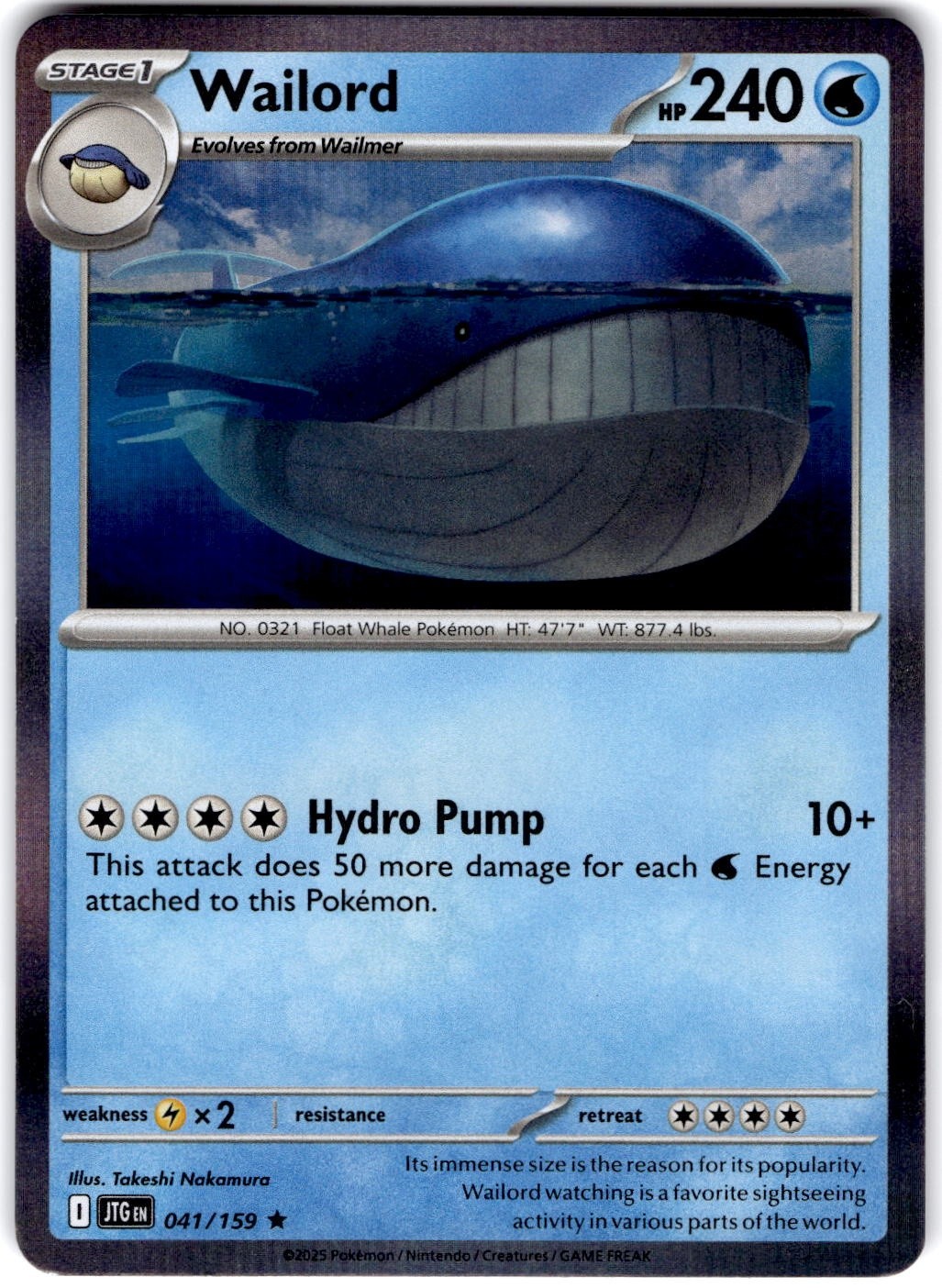 Wailord 41/159 Journey Together
