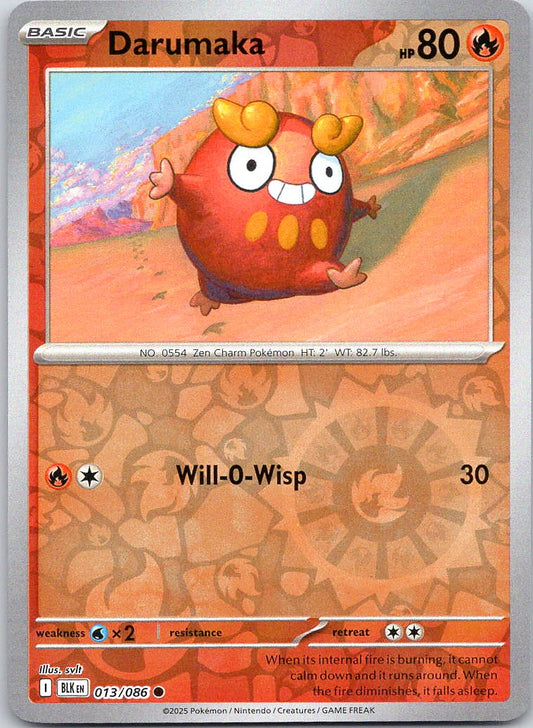 Darumaka 13/86 Black Bolt