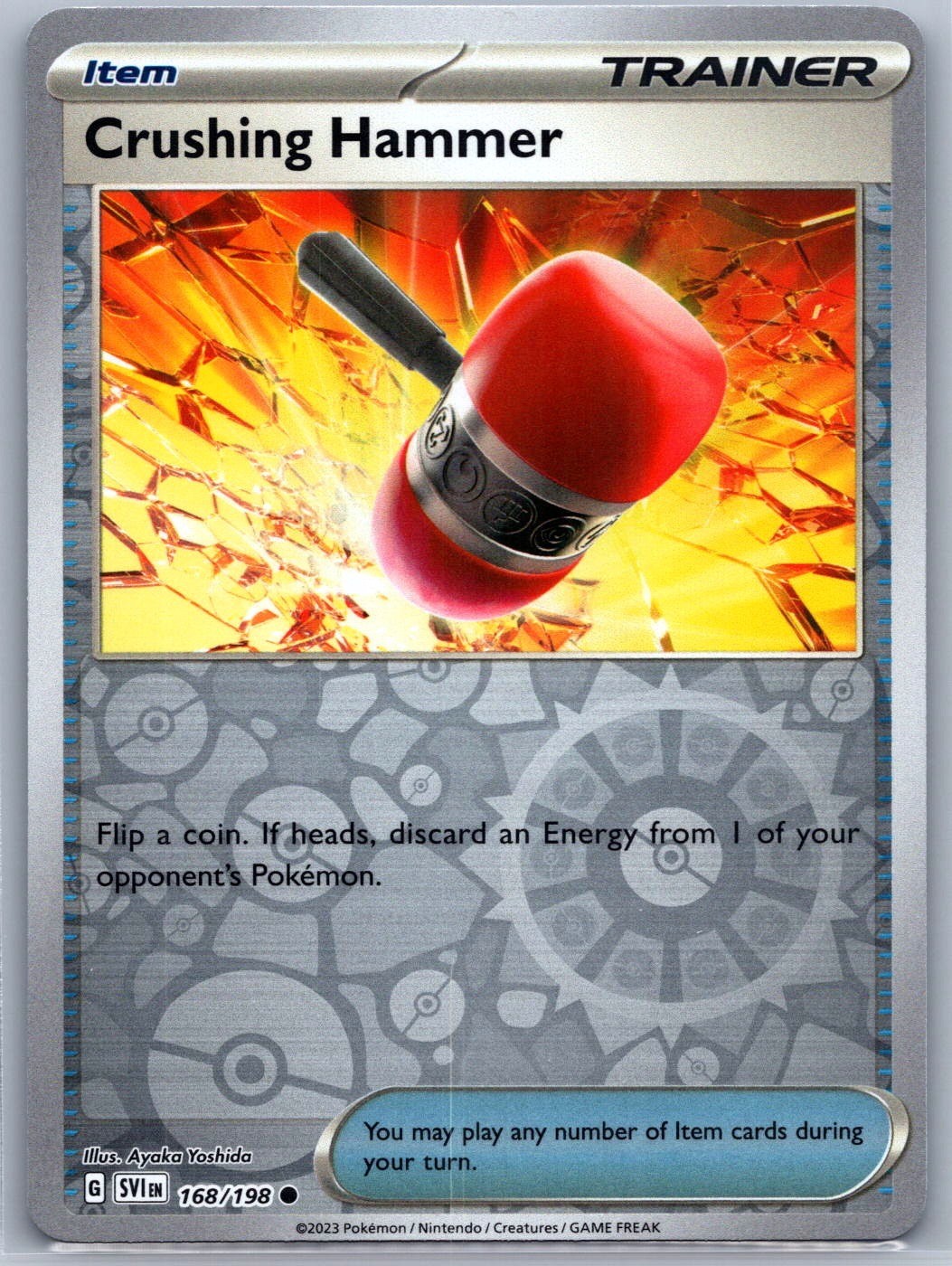 Crushing Hammer 168/198 Scarlet & Violet