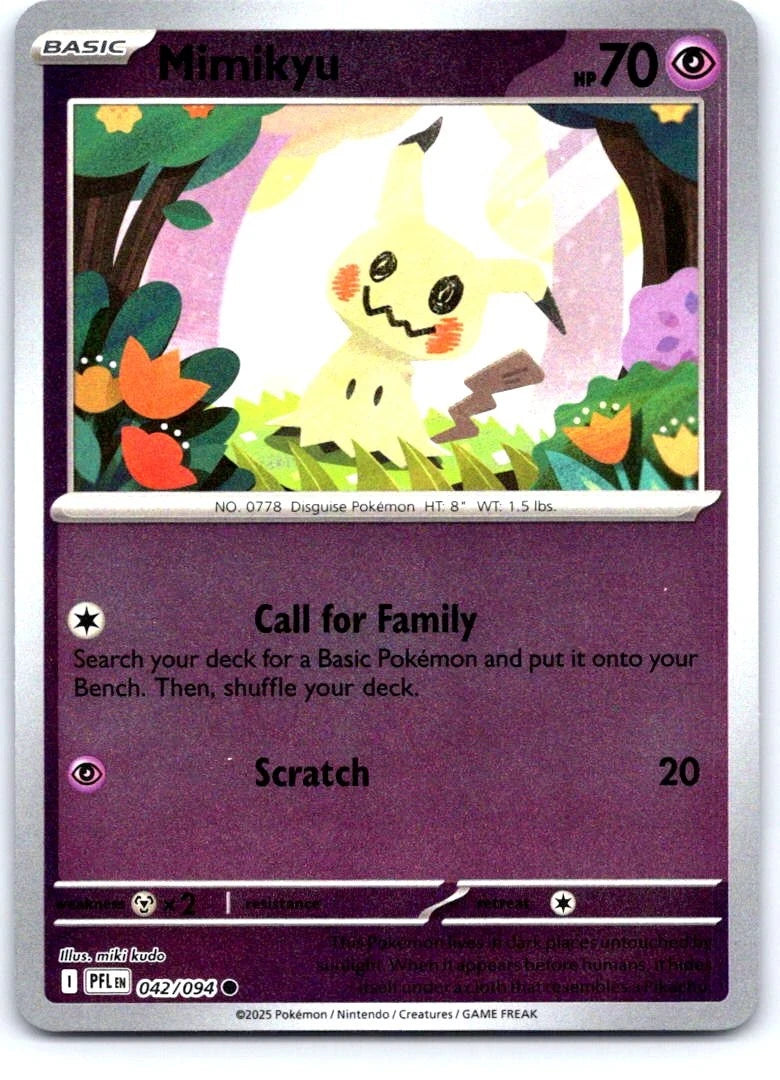 Mimikyu 42/94 Phantasmal Flames
