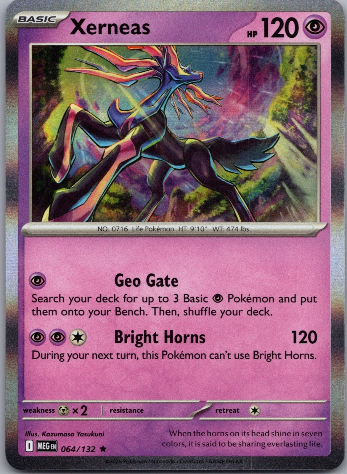 Xerneas 64/132 Mega Evolution