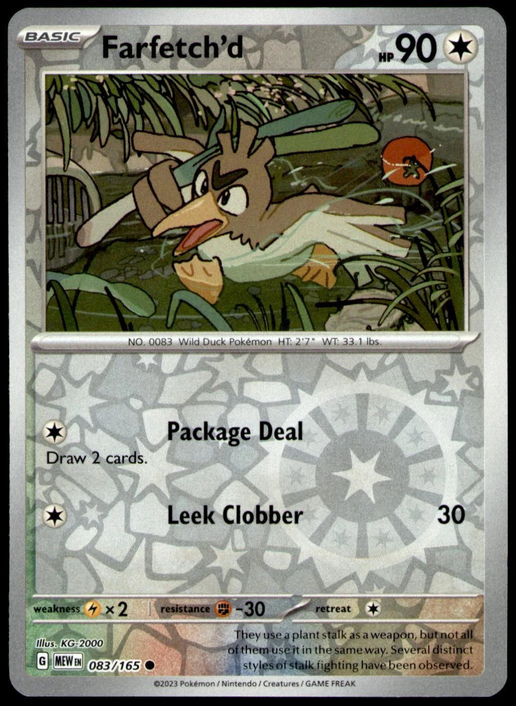 Farfetch'd 83/165 151