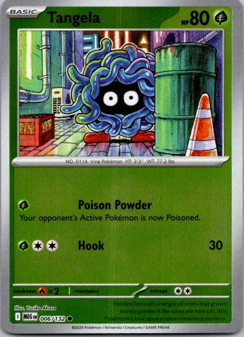 Tangela 6/132 Mega Evolution