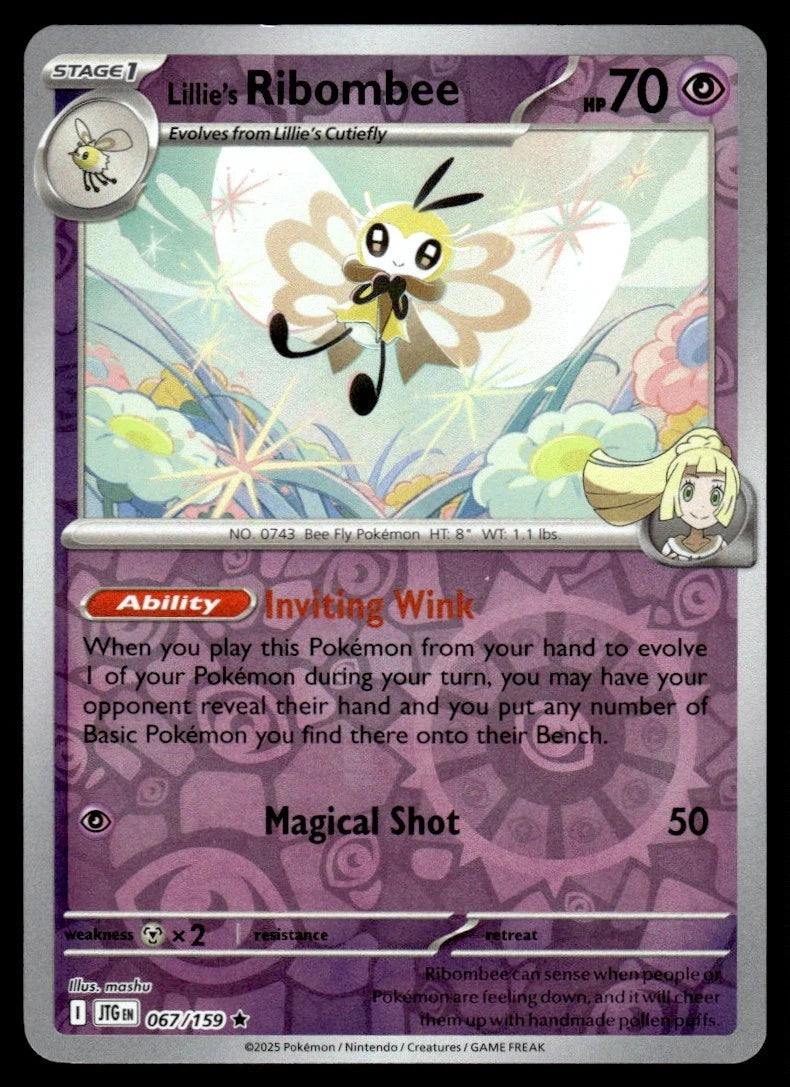 Lillie's Ribombee 67/159 Journey Together
