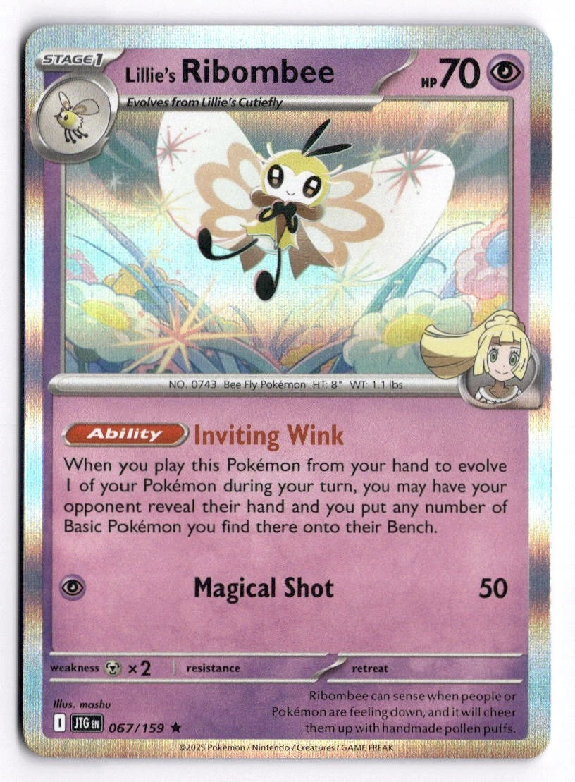 Lillie's Ribombee 67/159 Journey Together