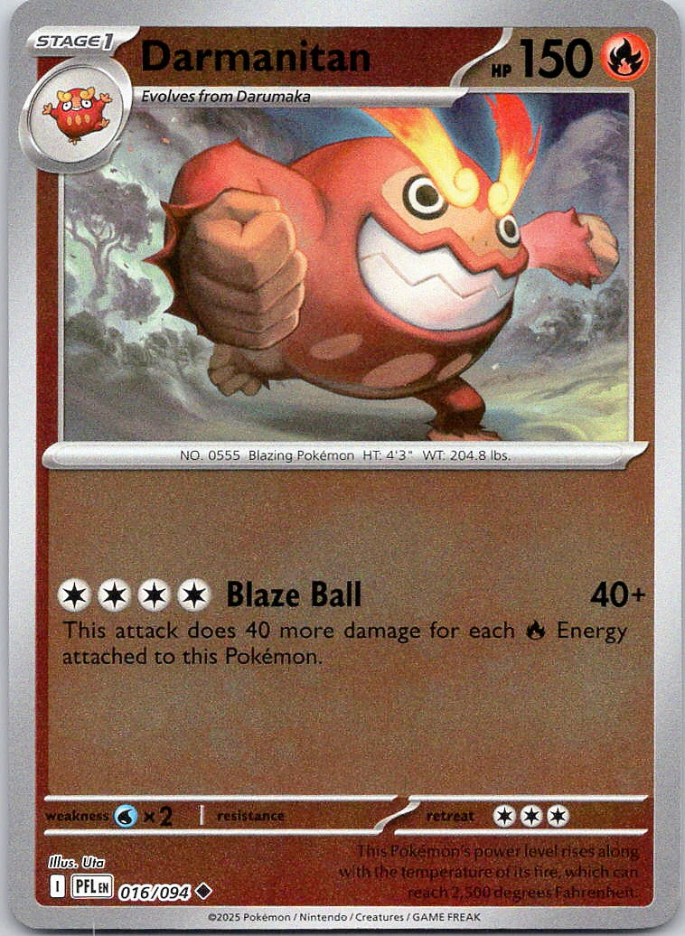Darmanitan 16/94 Phantasmal Flames