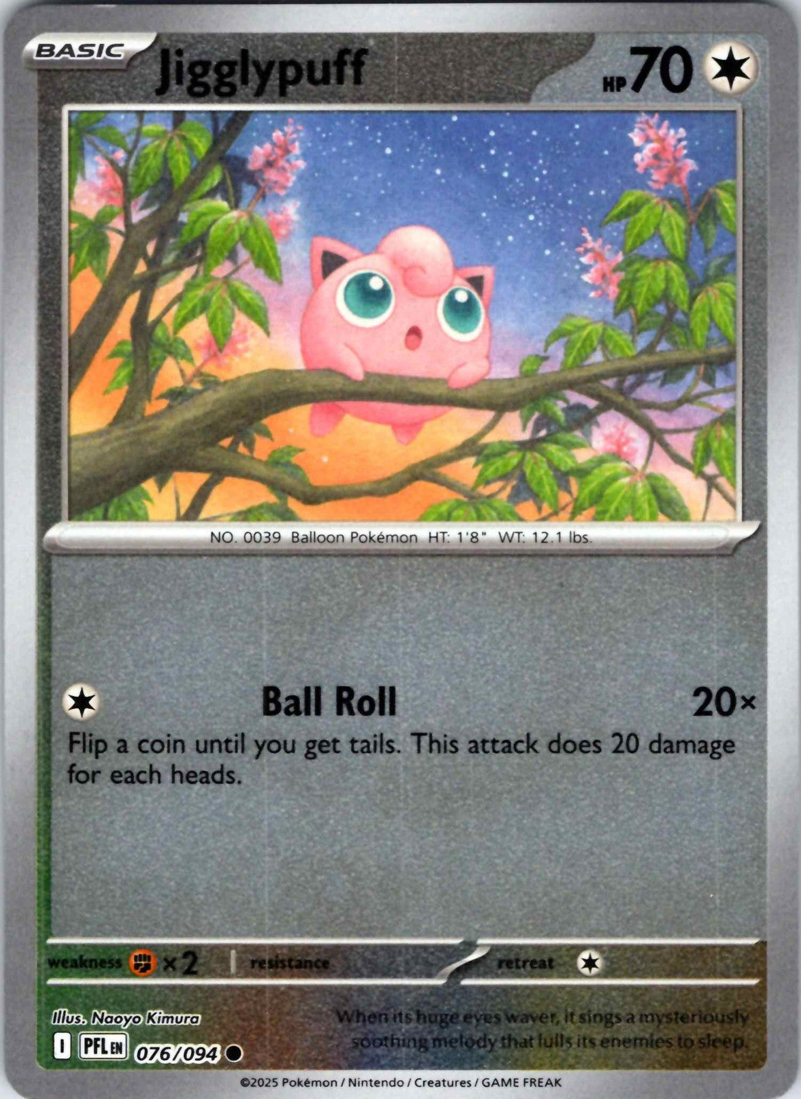 Jigglypuff 76/94 Phantasmal Flames