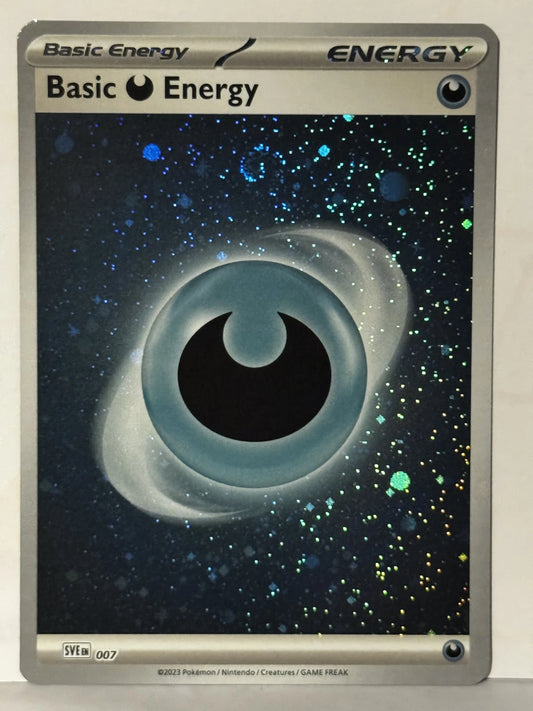 Basic Darkness Energy 7/16 Scarlet & Violet Energies