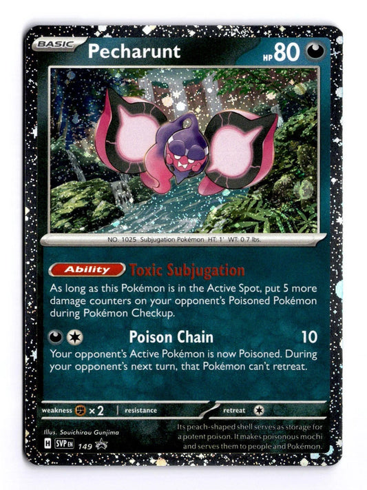 Pecharunt 149/215 Scarlet & Violet Black Star Promos